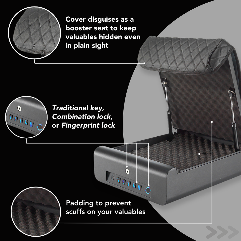 BoostedSafe Elite: Fingerabdruck, Schlüssel & Digitale Kombination